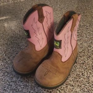 John Deere Toddler Girl Boots